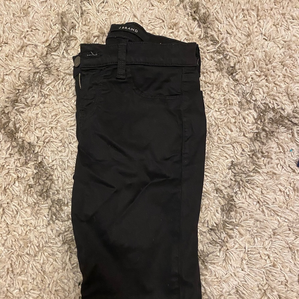 J Brand soft black skinny jeans
